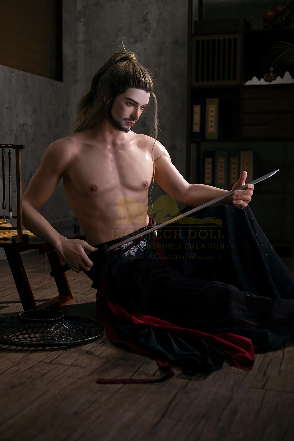 Irontechdoll Micheal 5ft58 /176cm M10 Full Silicone Muscular Full Body Male Custom Sex Doll