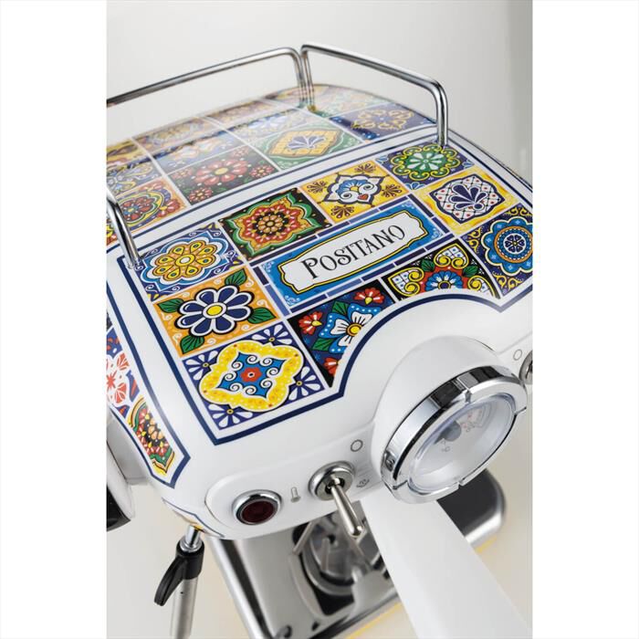 ARIETE - 1389/1P MACCHINA DA CAFFE ESPRESSO POSITANO-Multicolour,Yellow