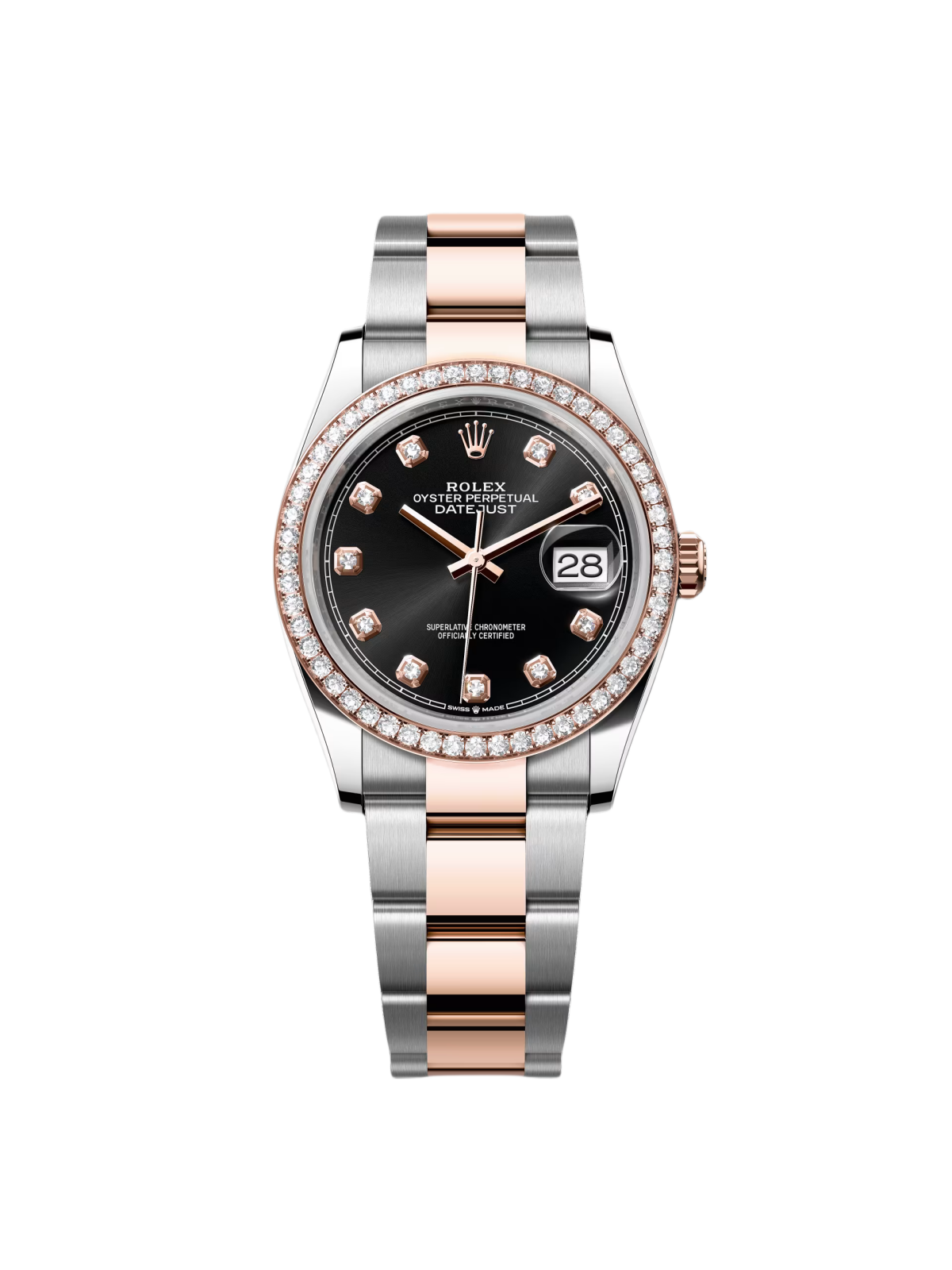 RLX  Datejust 36mm 126281 Black Dial Jubilee Bracelet