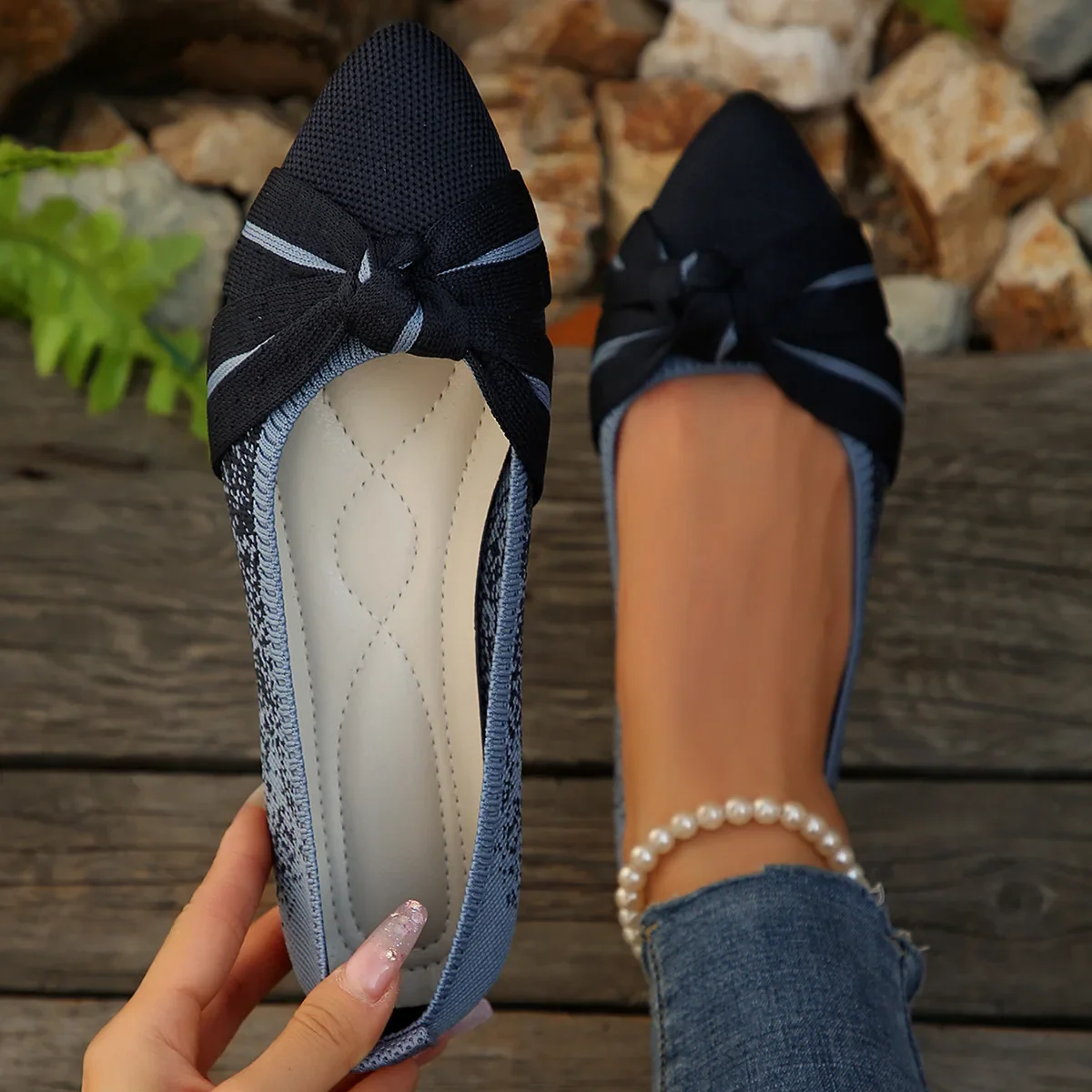 Women Flats Fashion Footwear Flat Shoes Slip On Women's Shoes Retro Sneakers Shoes For Women Soft Chaussure Femme Plus Size