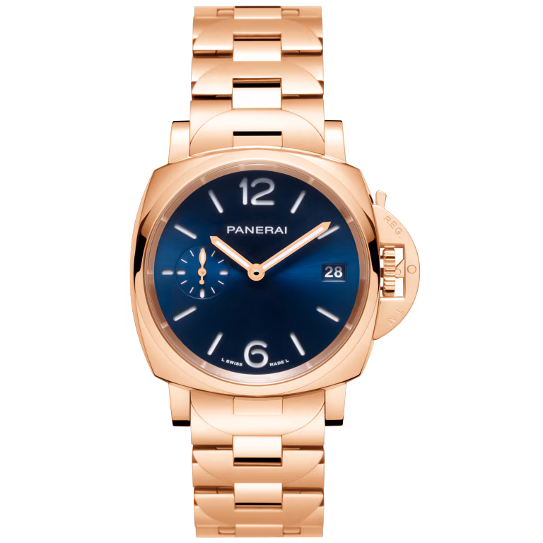 【7A Quality】Panerai Luminor Due TuttoOro 38mm PAM01182