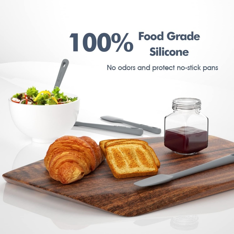 4 Pieces Silicone Spatula Set