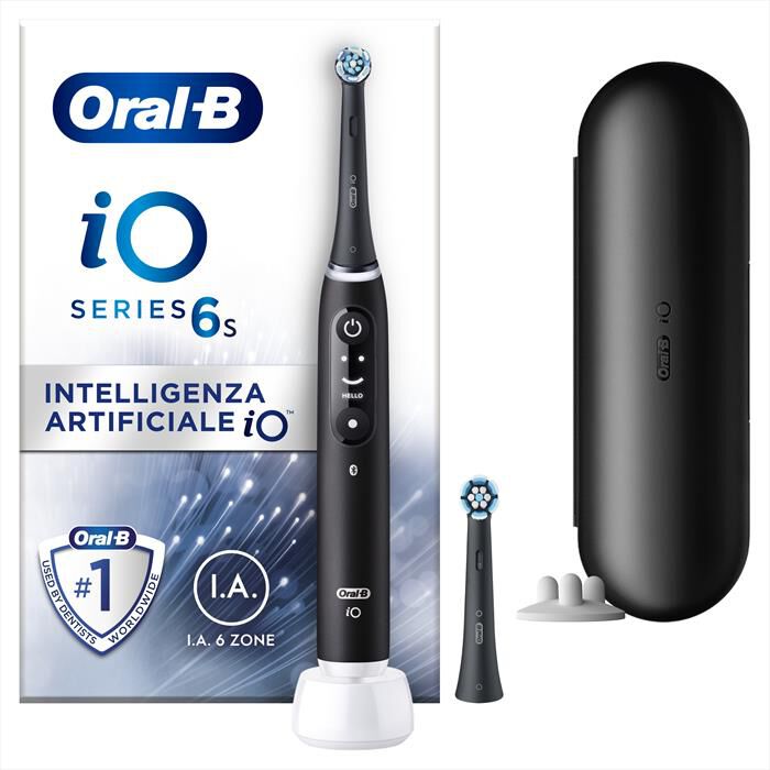 ORAL-B - Spazzolino elettrico IO6 SERIES-Nero