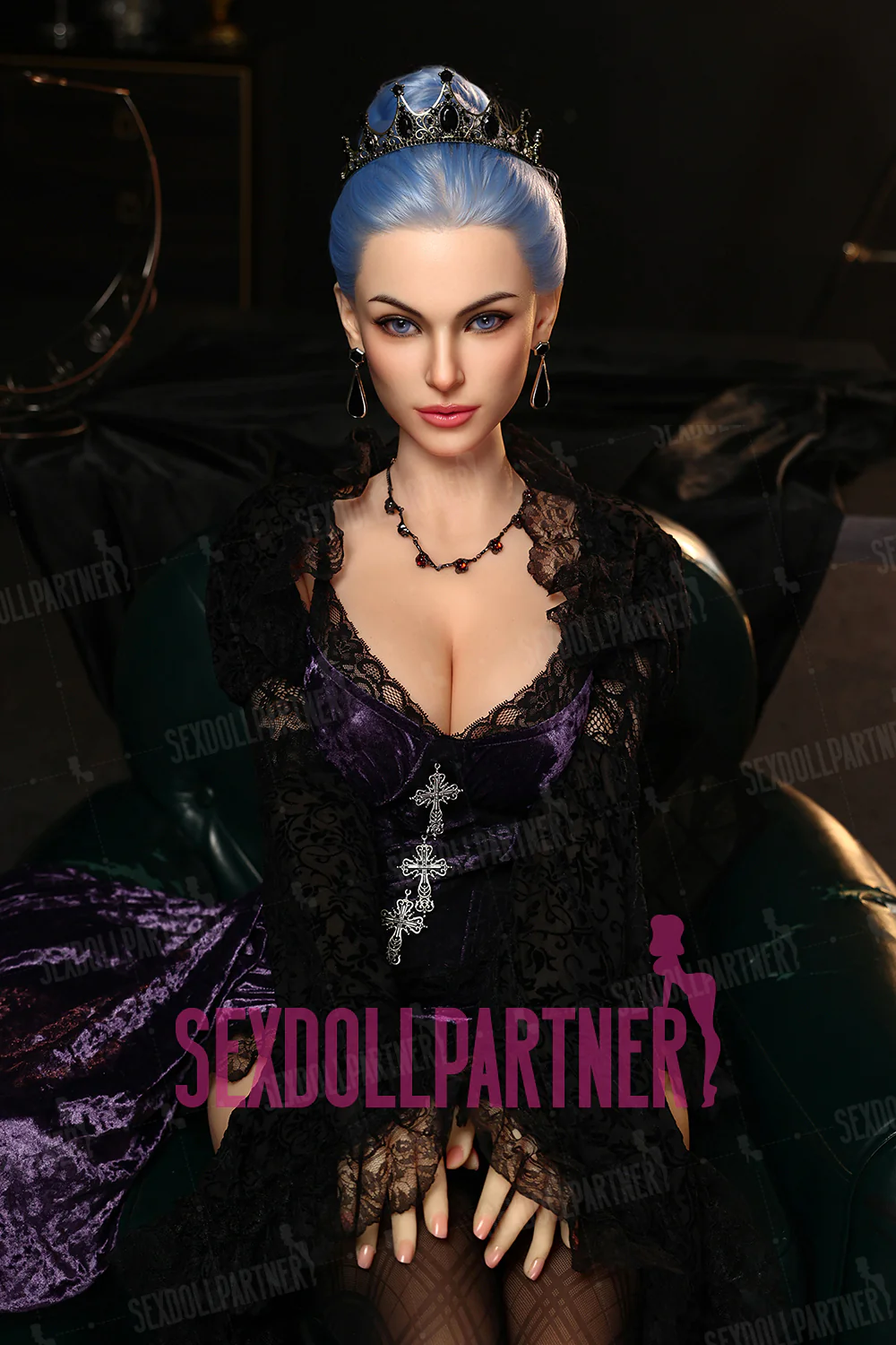 US Stock - YAMIEE Jovie 5ft34/ 163cm Unique Design SNK34 ROS Soft Silicone Head + TPE Body Full Size Sex Doll For Blowjob