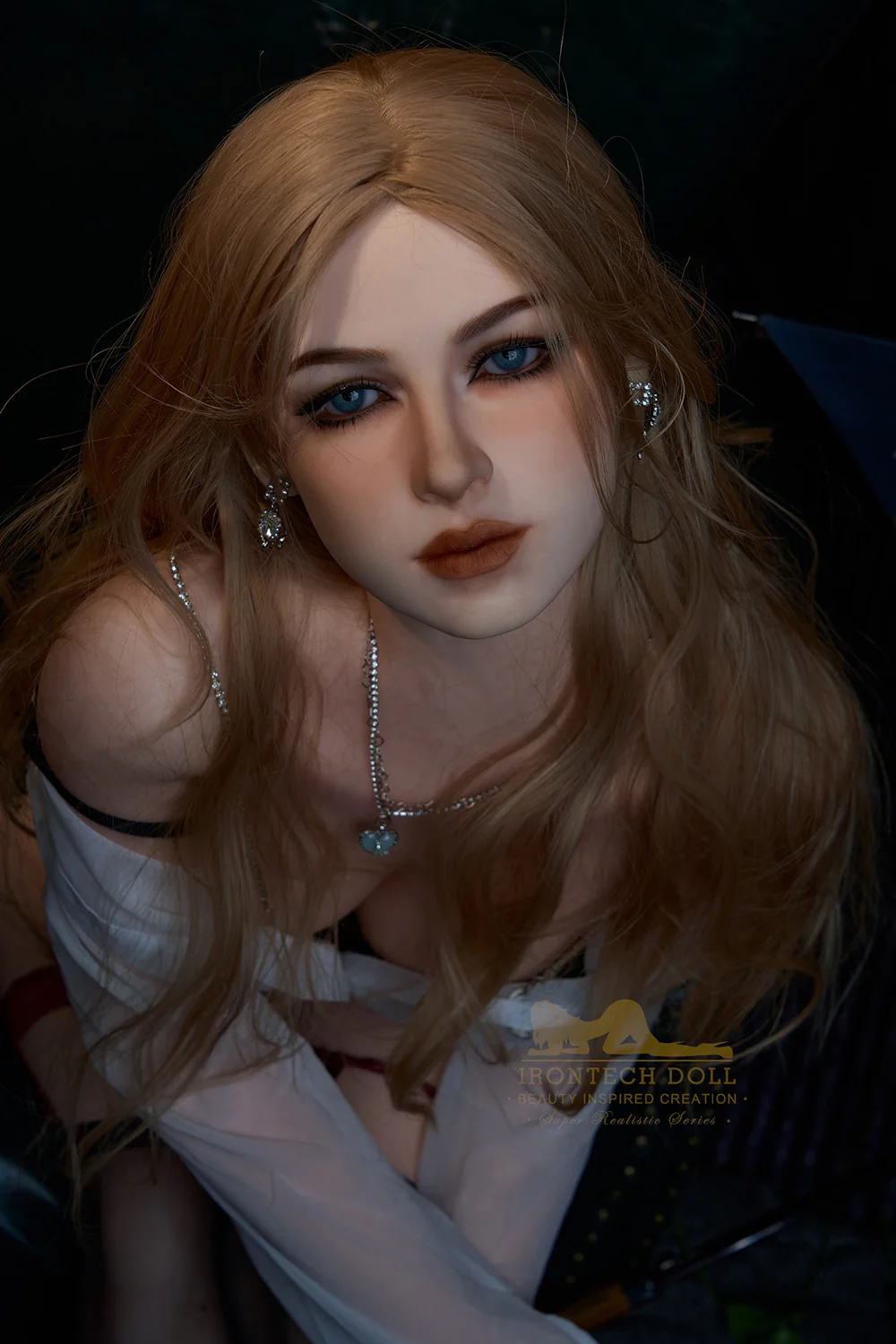 US Stock - Irontechdoll Josie 5ft45/ 164cm #S38 Full Silicone Hyper Realistic Big Tits Sex Doll For Men