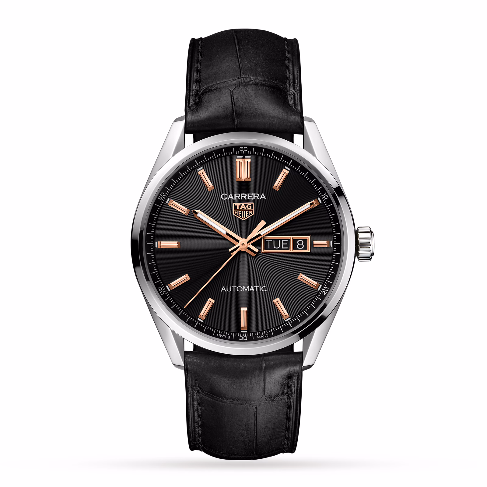 【7A Quality】TAG Heuer Carrera Day-Date Automatic Mens 41mm Watch WBN2013.FC6503