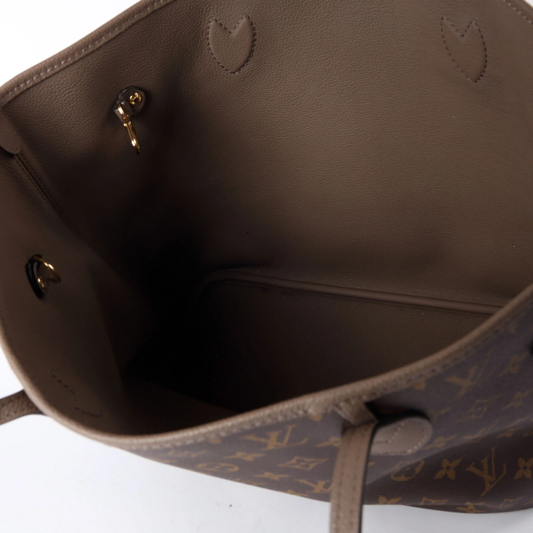 Neverfull MM Inside Out Leather/Monogram