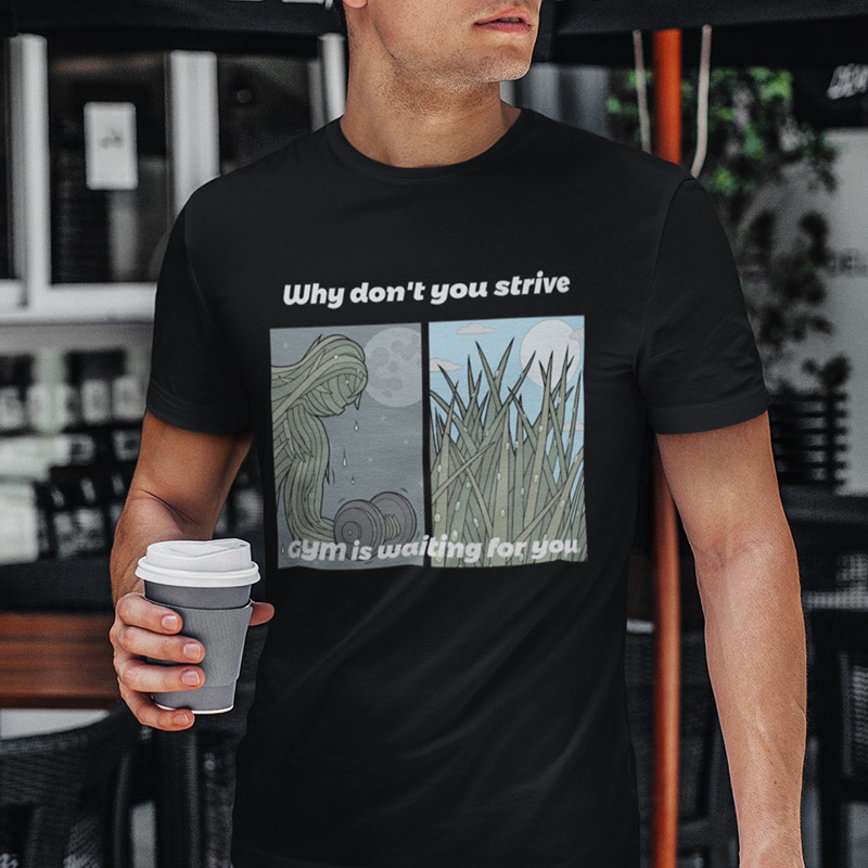 GYM is waiting for you T-shirt