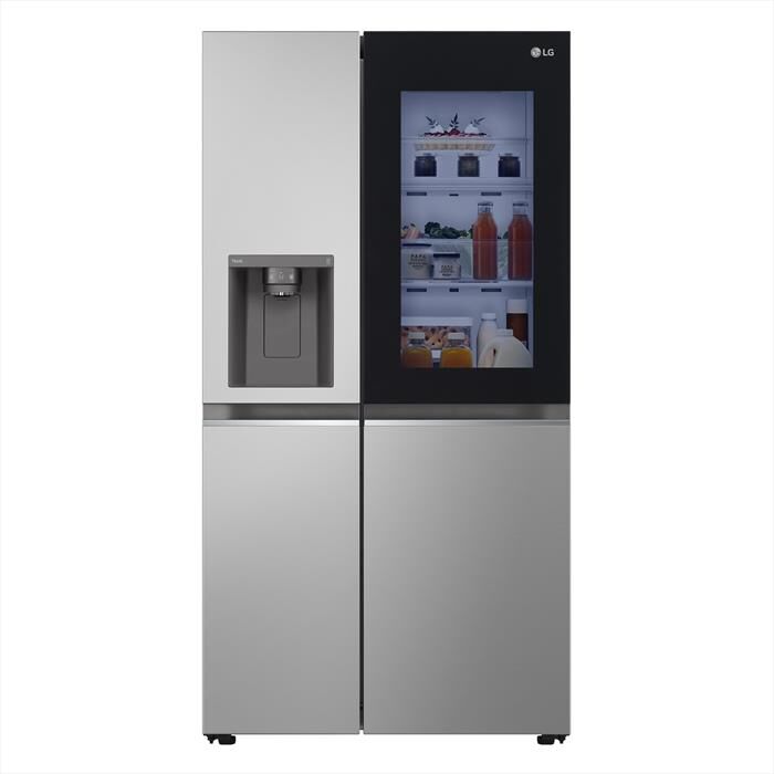 LG - Frigorifero side by side INSTAVIEW GSGV81PYLL-Prime Silver