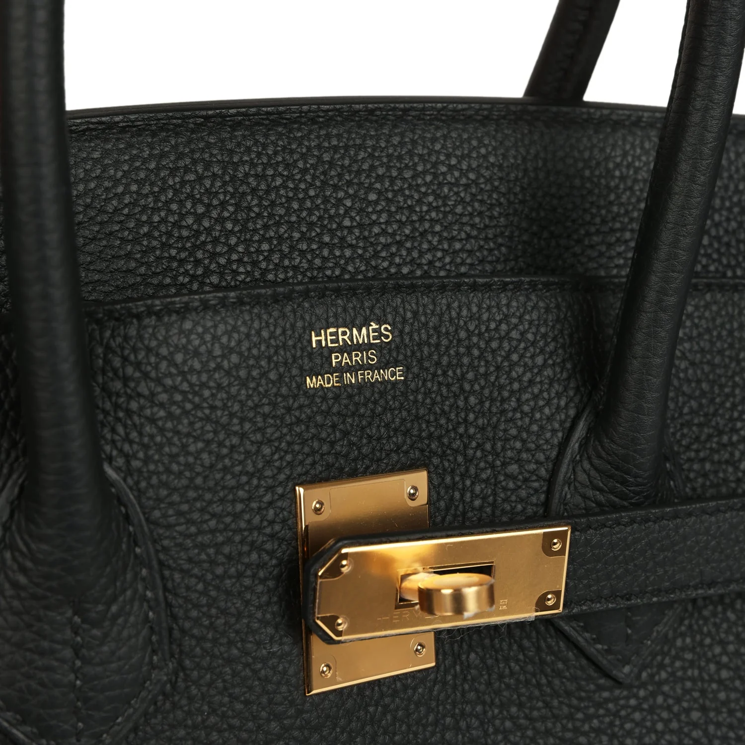 Hermes Birkin 35 Black Togo Gold Hardware