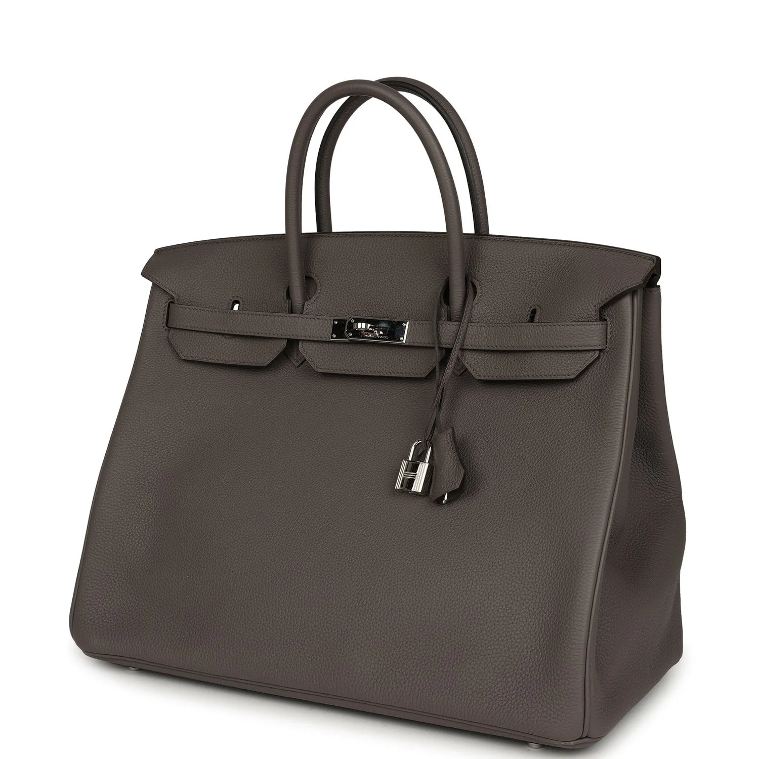 Hermes Birkin 40 Etain Togo Palladium Hardware