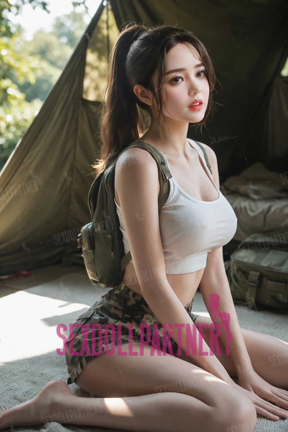 US Stock - Aria PLus 4.92ft/ 150cm #144 Head TPE Japanese Small Tits Adult Sex Doll