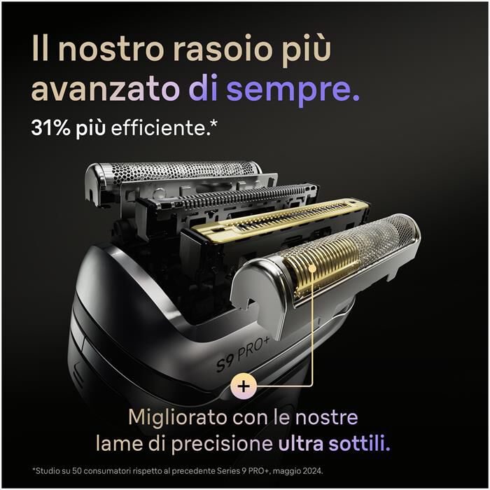 BRAUN - Rasoio SHAVER 9600S-NERO