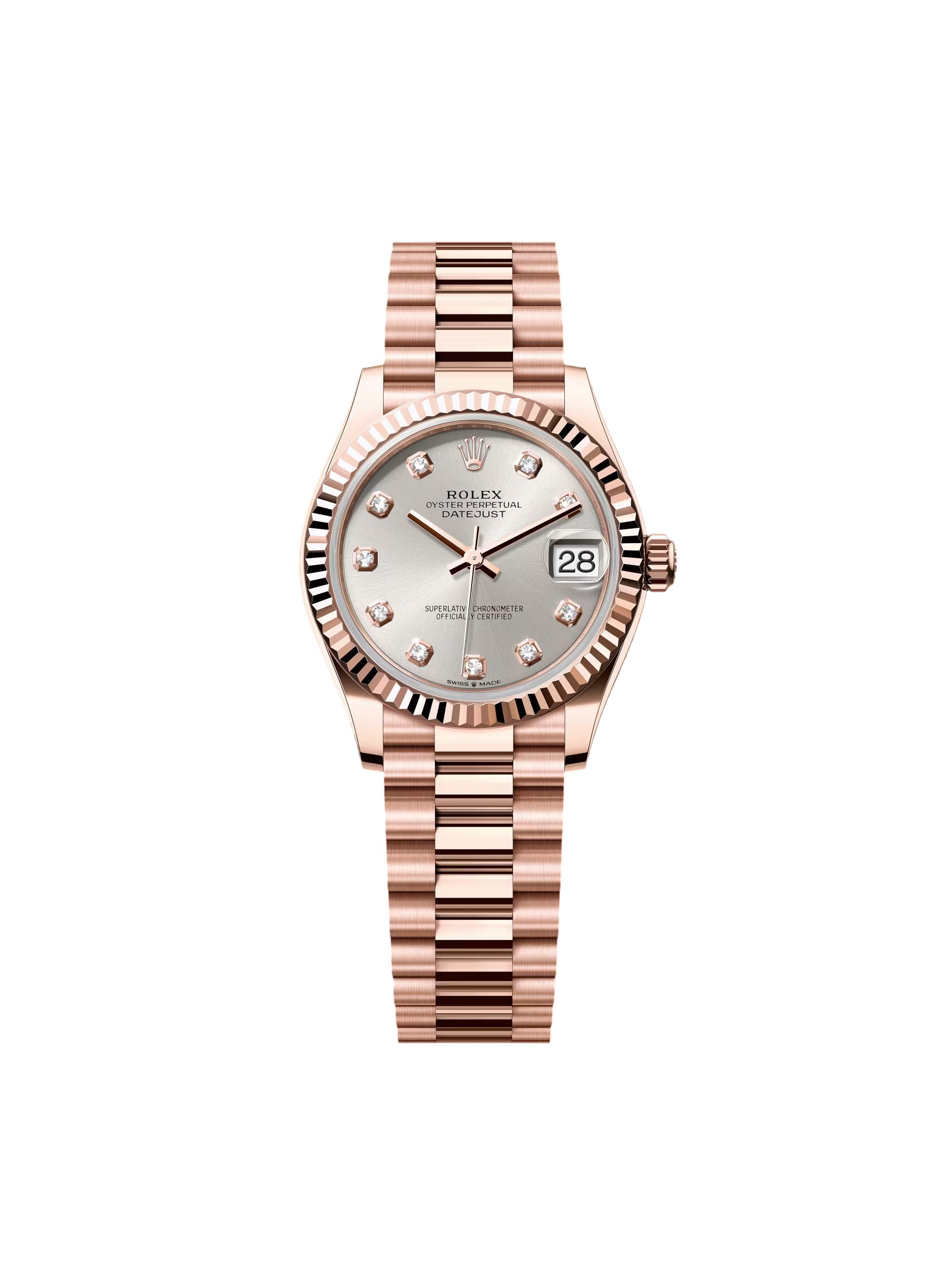 RLX Datejust m278275-0039 Silver 31mm Dial