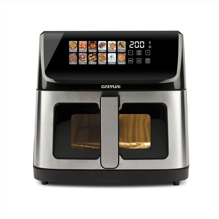 G3FERRARI - Friggitrice ad aria G10222-Nero / Acciaio