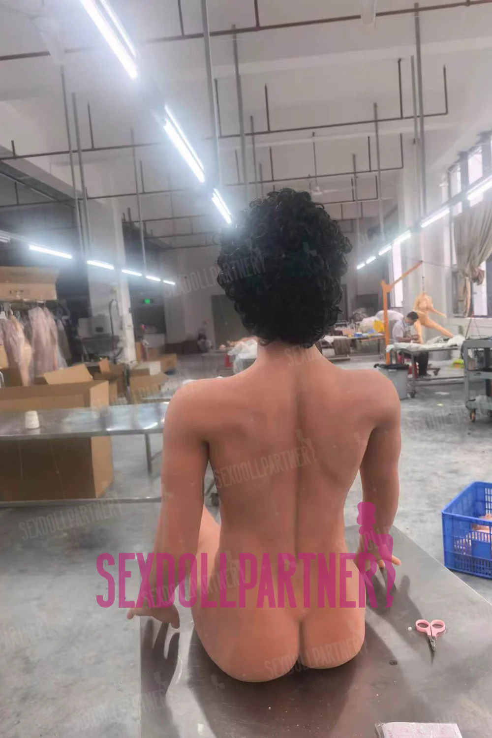 Albin 5ft48 / 167cm Head TPE Strong Dark Tan Athletic Adult Male Love Sex Doll