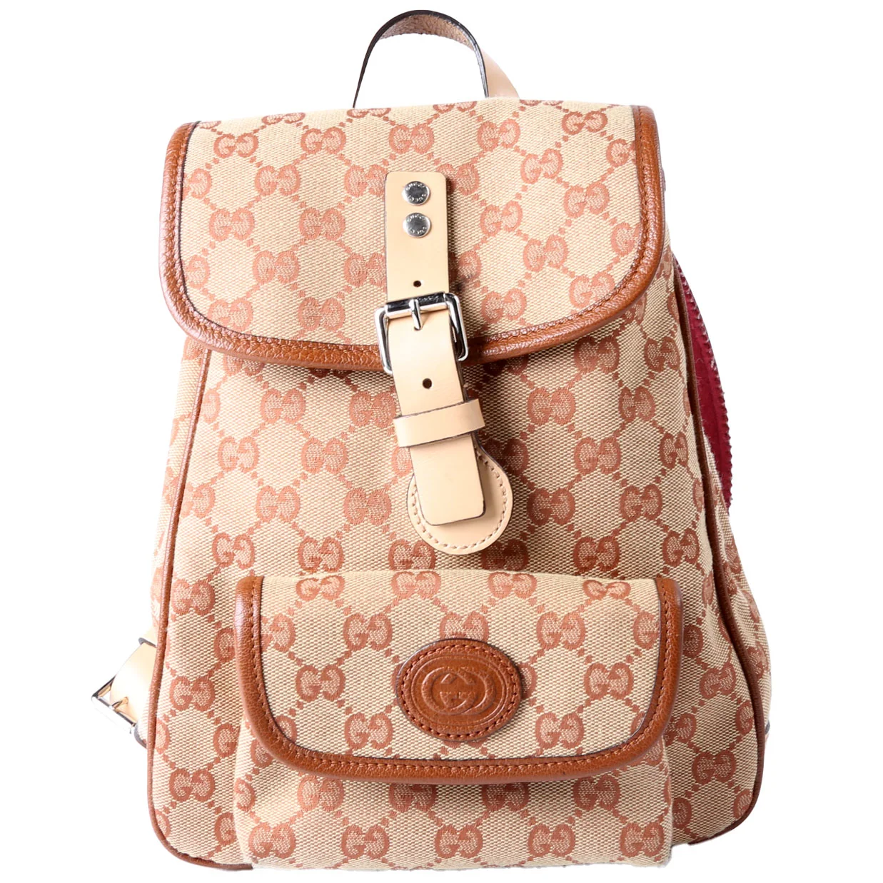 GUCCI 630818 GG Childrens Backpack Tan