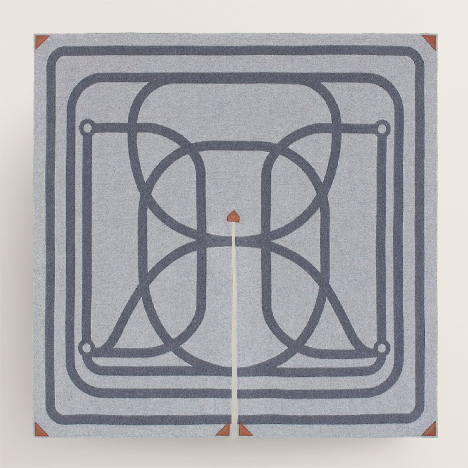 Voltige double face poncho
