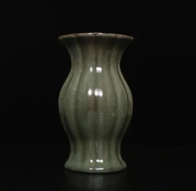 Old Fine Chinese Ru Yao Ru Kiln Flower Vase