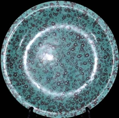 Qianlong Signed Old Chinese Jun Yao Jun Kiln Dish Plate N363