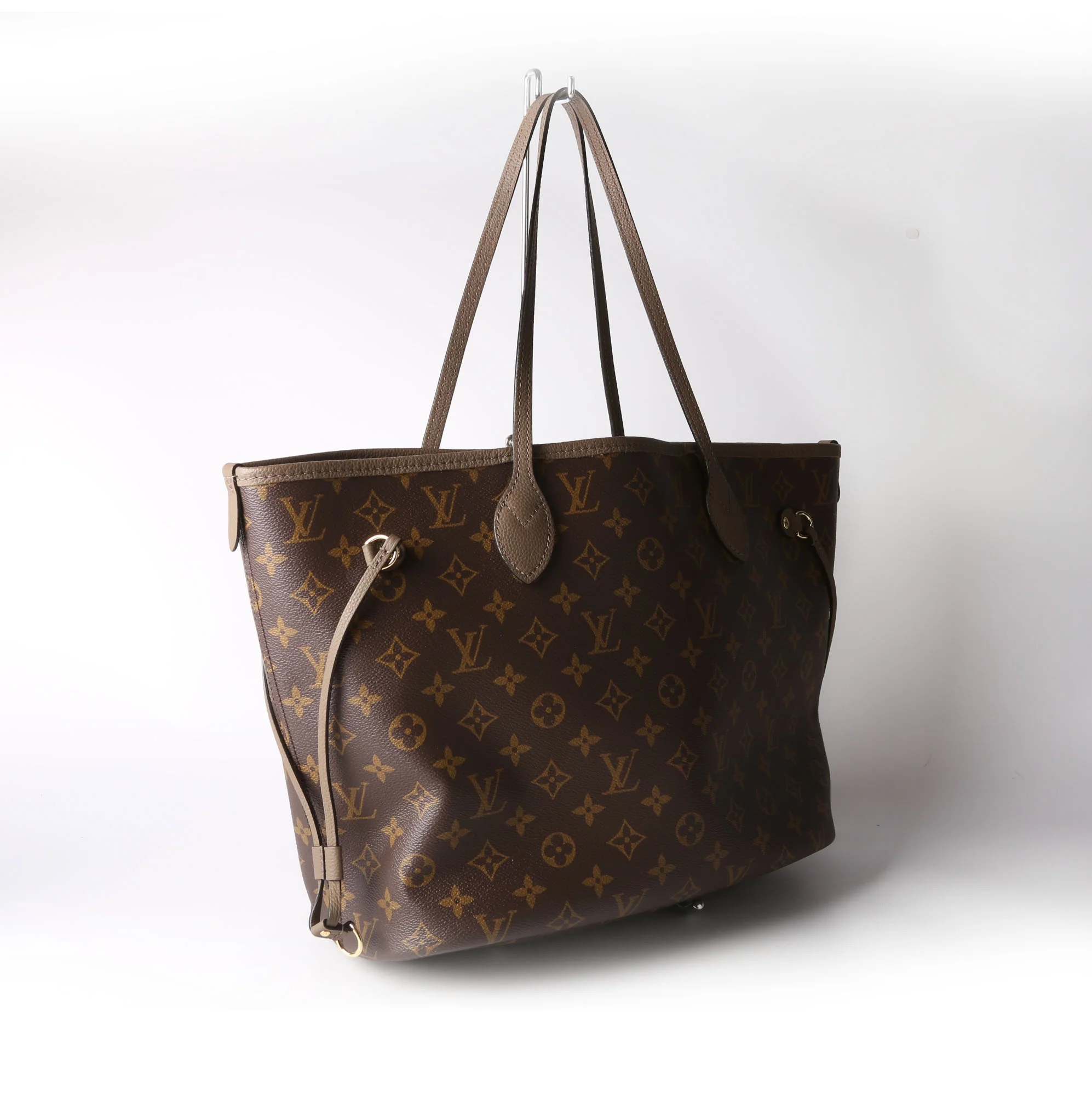 Neverfull MM Inside Out Leather/Monogram