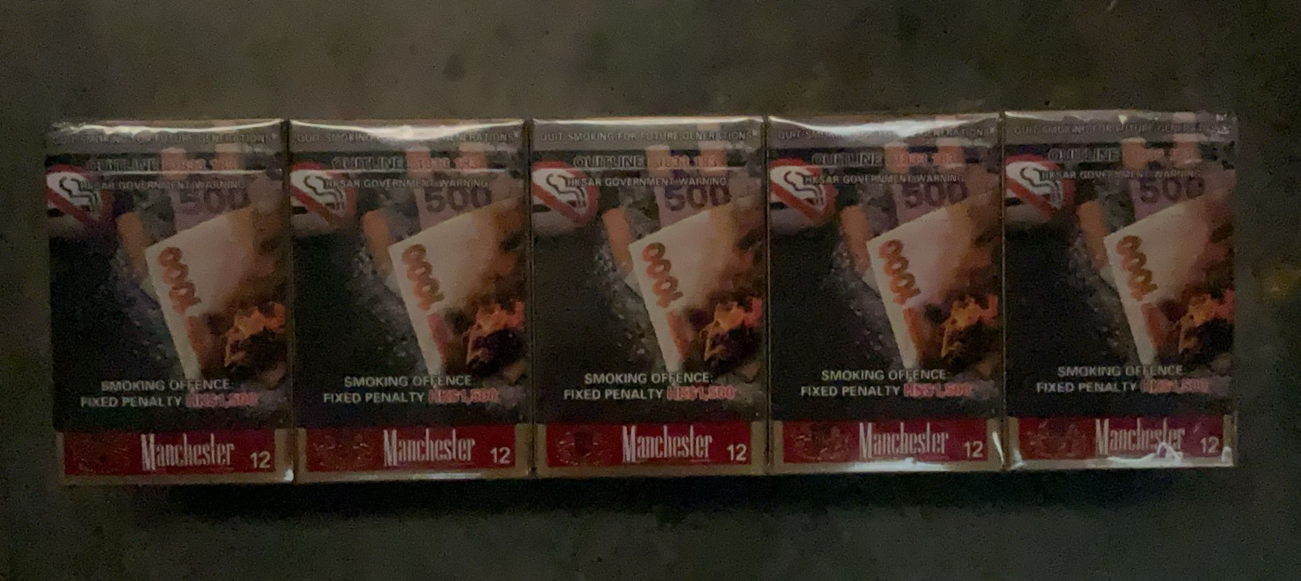 Manchester United Kingdom Red 12mg Carton 【Special】