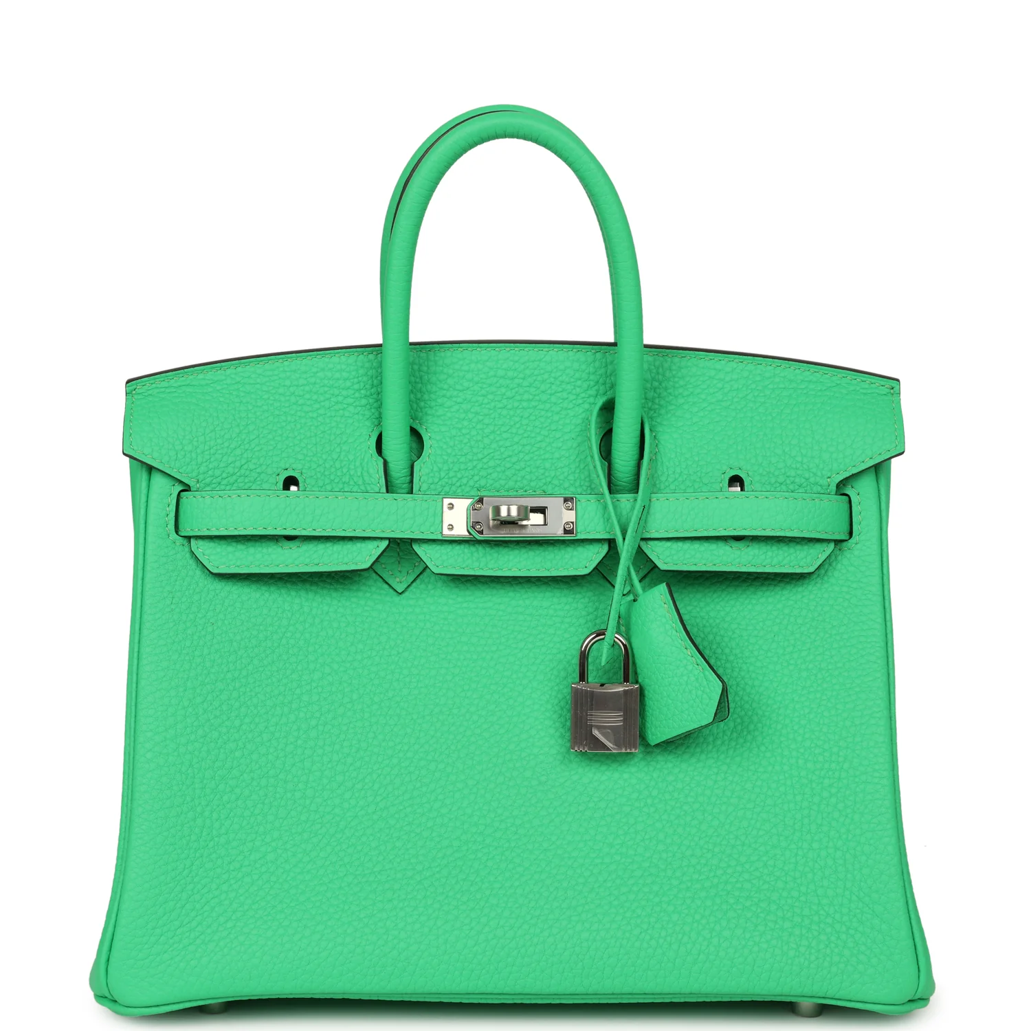 Hermes Birkin 25 Vert Comics Togo Palladium Hardware