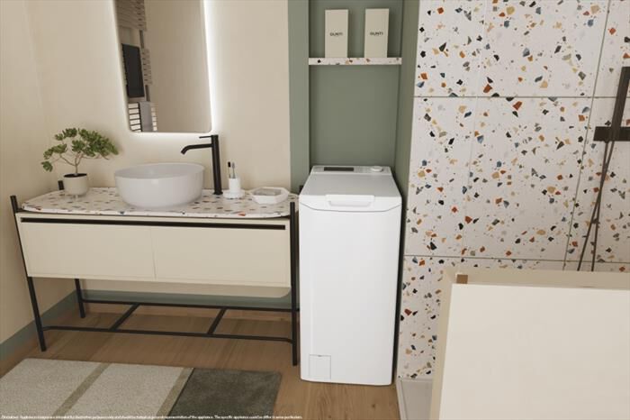 CANDY - Lavatrice TCA483D2-S 8 Kg Classe D-White
