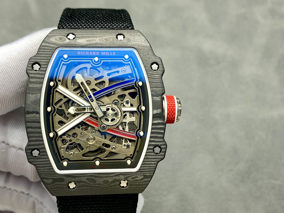 【7A Quality】Best Richard Mille RM67-02 V4 47mm Replica Watch with Skeleton Dial - AAAAA Quality