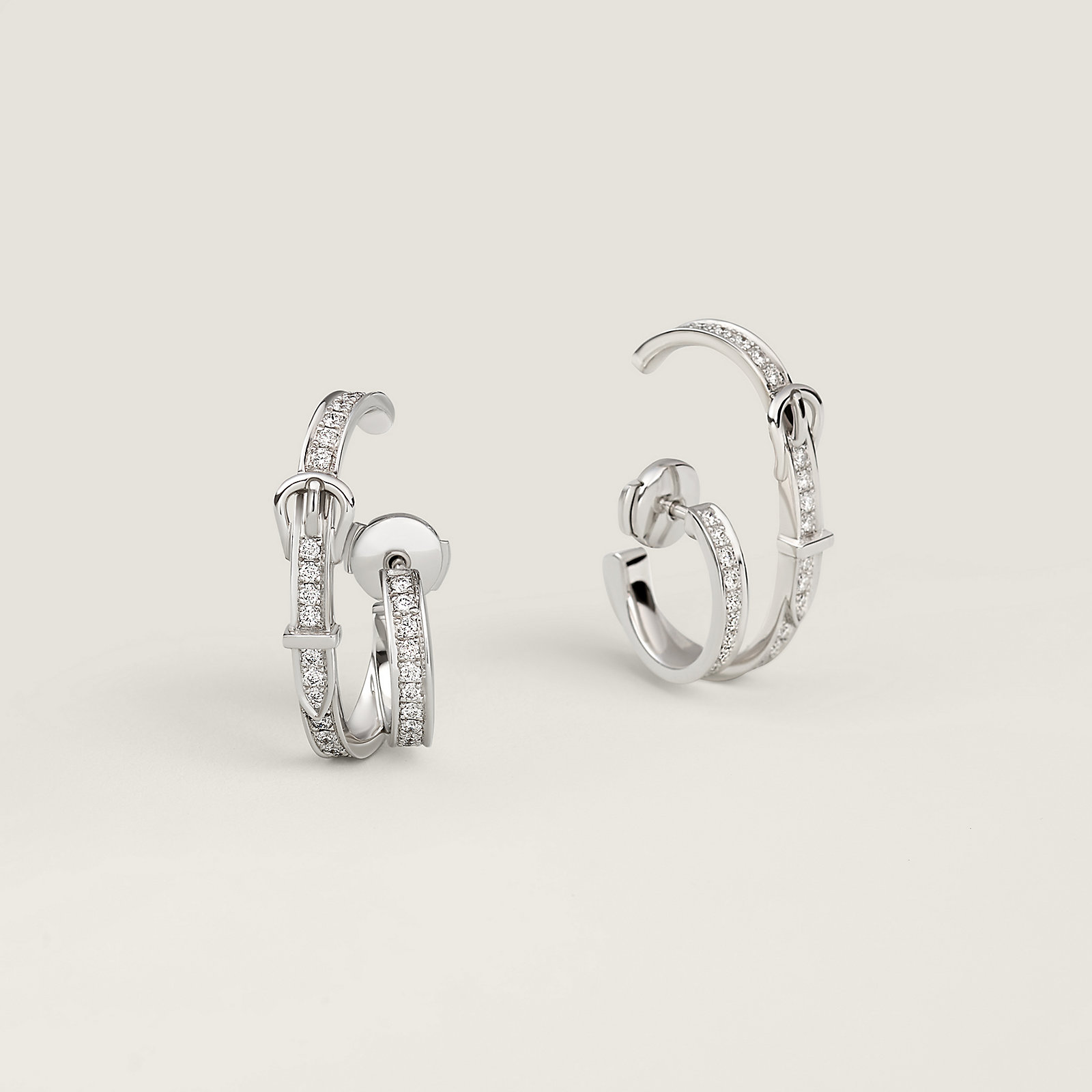 Etriviere dangle earrings, small model