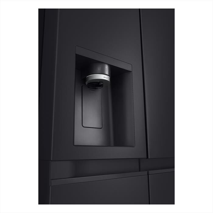 LG - Frigorifero side by side GSLE91EVAC Classe C-Essence Black Steel