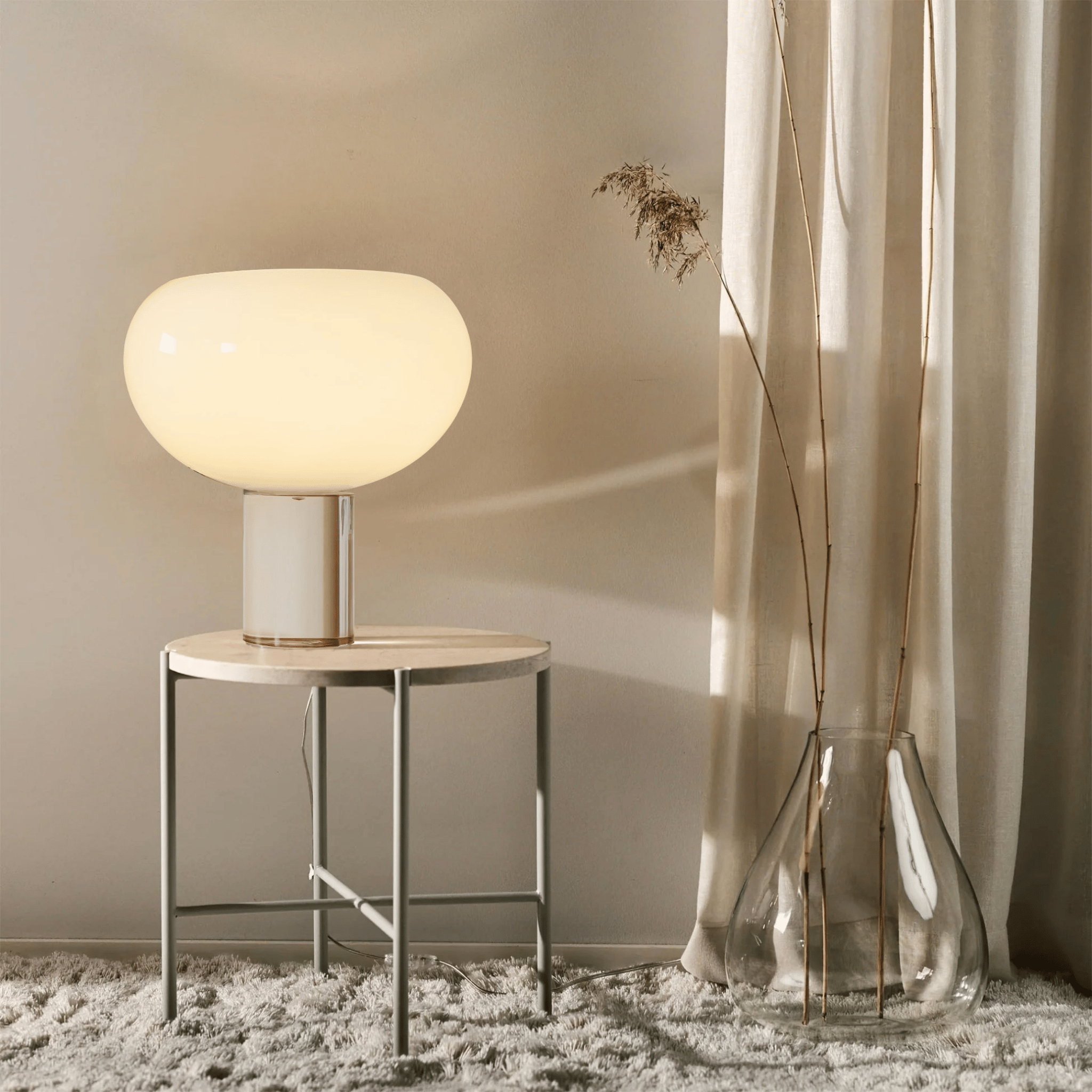 Large Globe Table Lamp