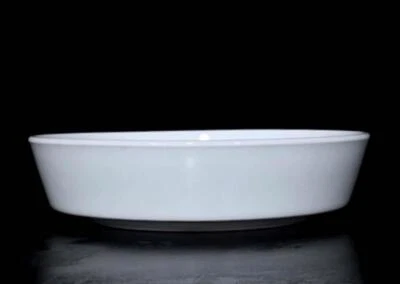 Xuande Signed Old Chinese Blue and White Brush Washer W/poem N296