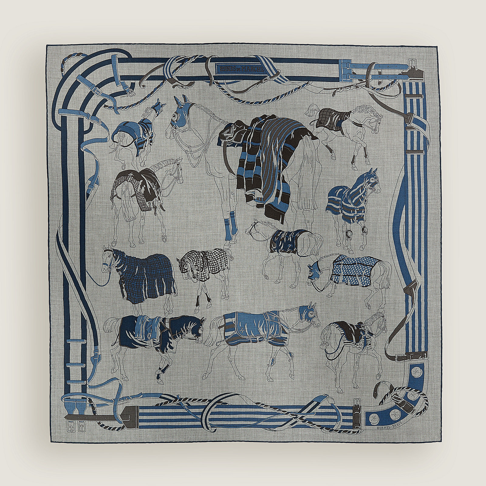 Ronds de Marche scarf 100