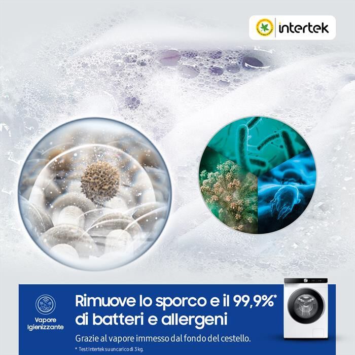 SAMSUNG - Lavatrice WW11DG6B85LKU3 11 Kg Classe A-bianco