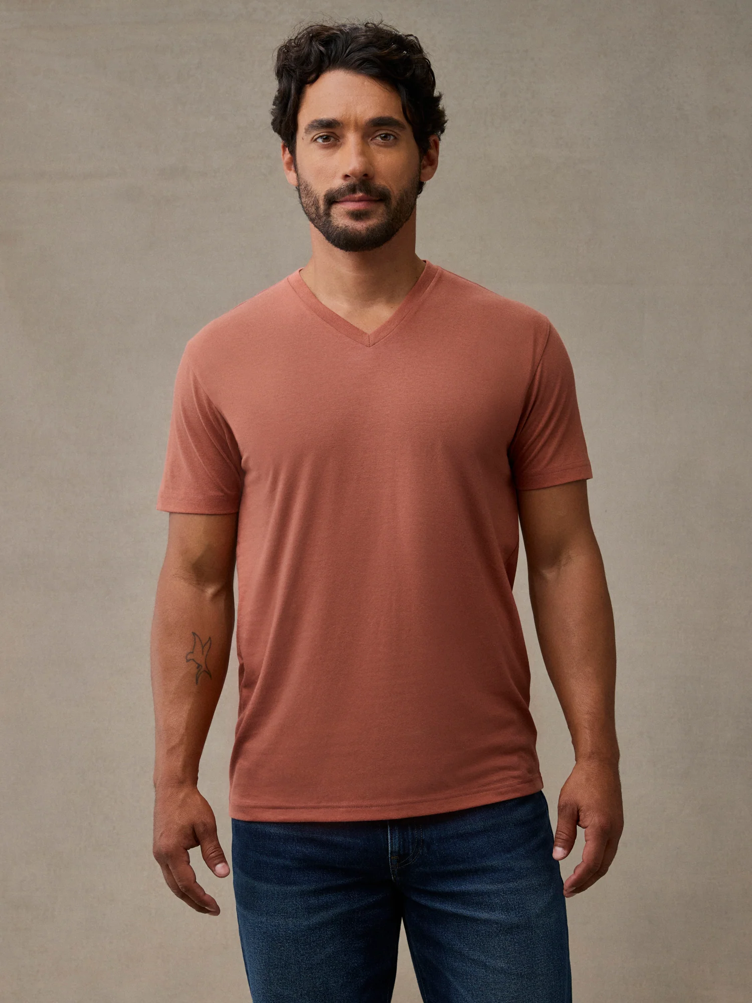 Copper V-Neck