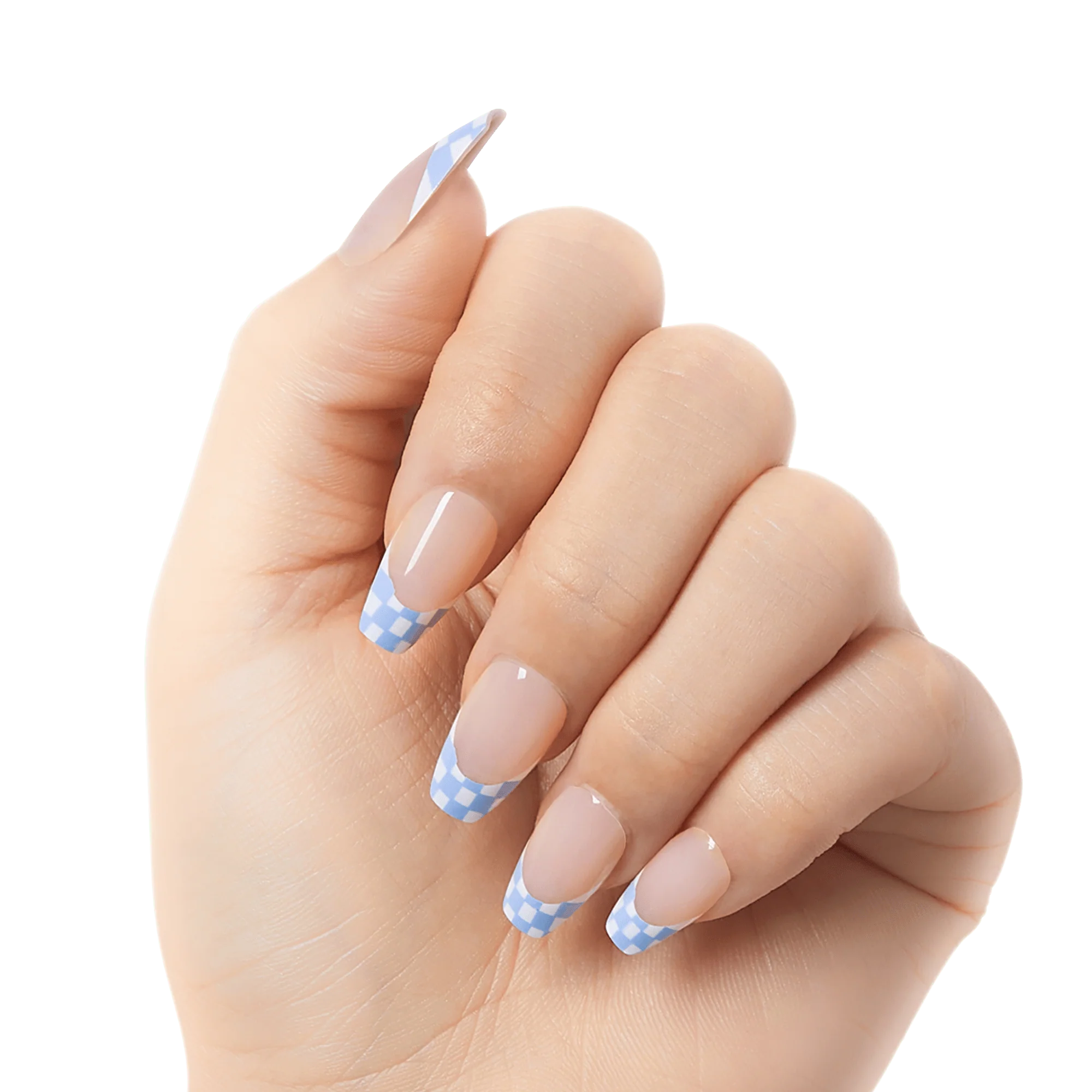 KISS Voguish Fantasy Press On Glue Nails - Ending Scene