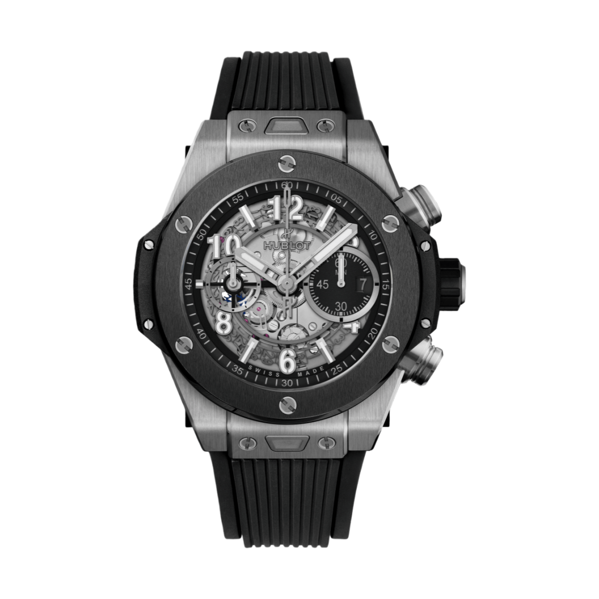 Hublot  Big Bang Titanium Automatic Skeleton 44mm 421.NM.1170.RX Men's Watch