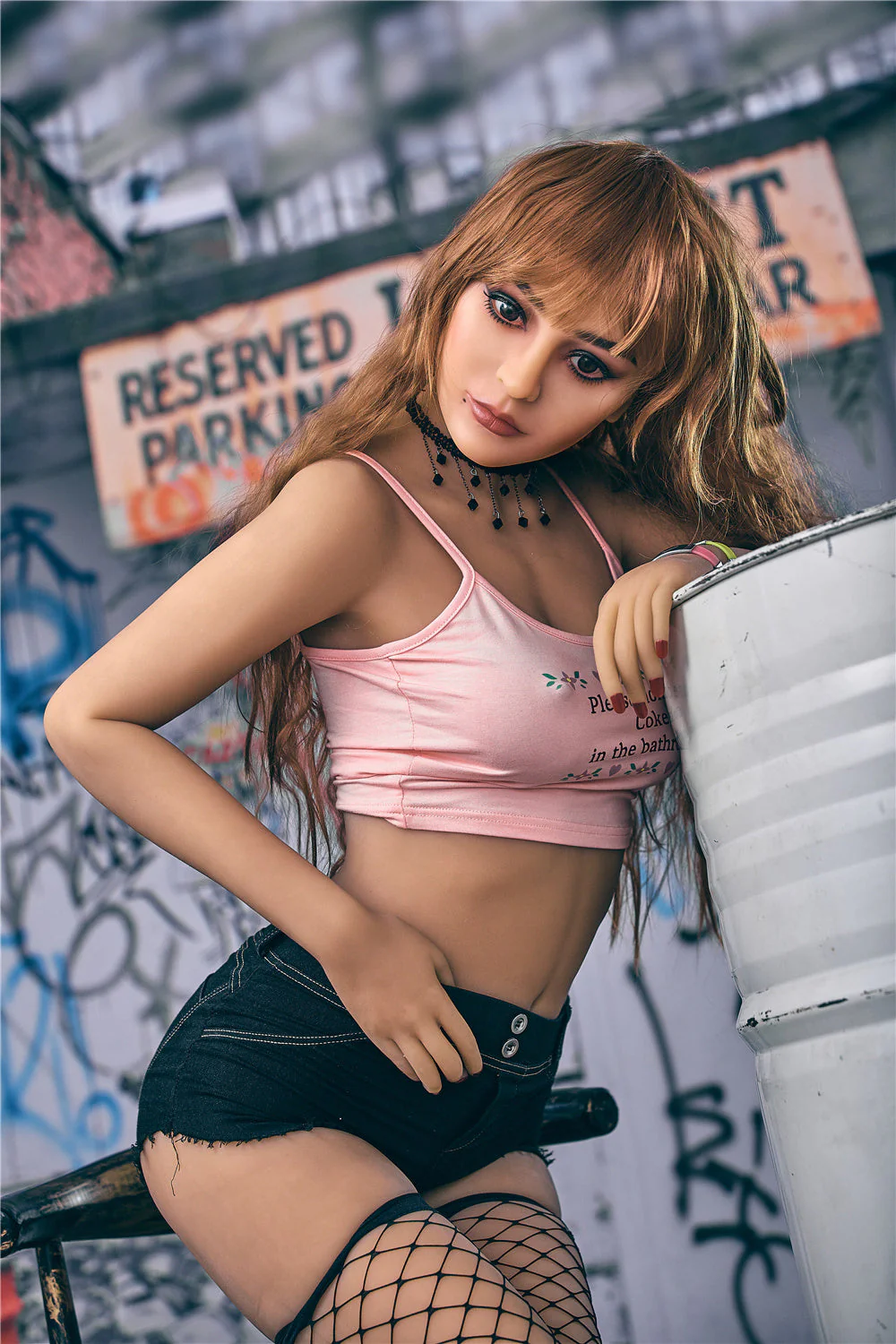 US Stock - Irontechdoll Julia 5ft34/ 163cm #72 Head TPE Big Butt Sexy Blonde Sex Doll