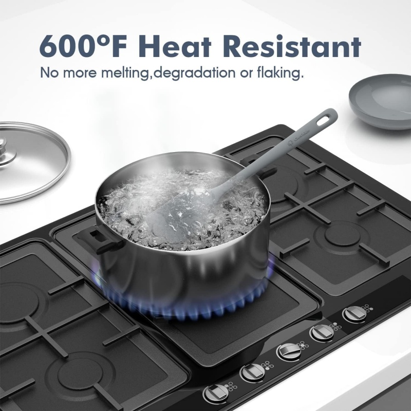 4 Pieces Silicone Spatula Set