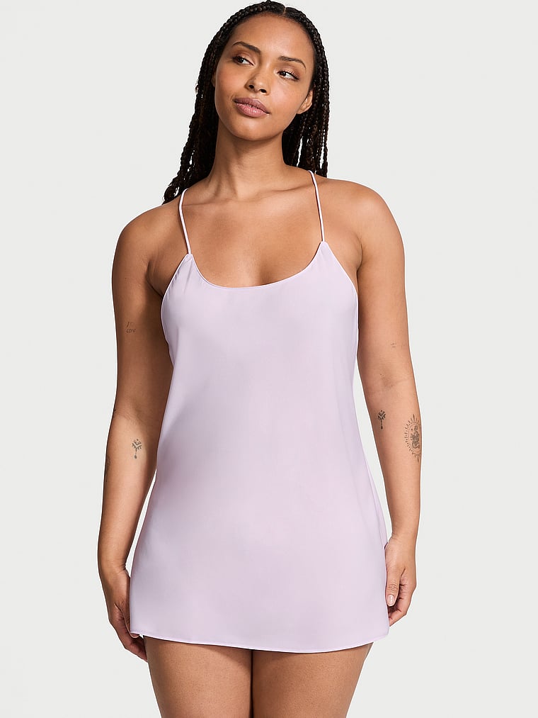 Victoria's Secret Luxe Crepe Slip Dress