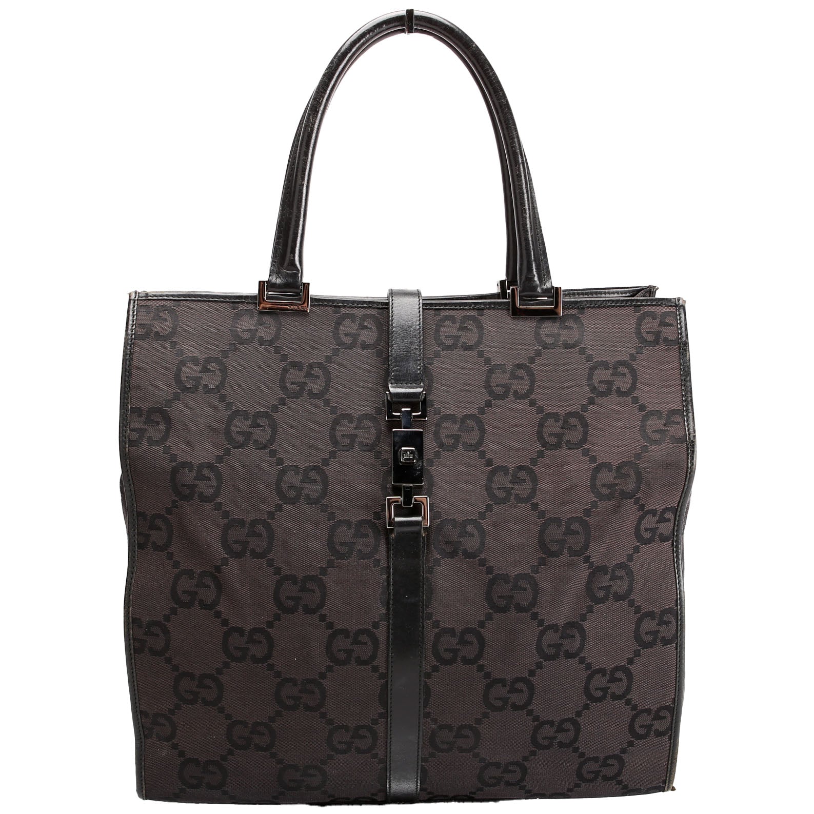 002.1064 GG Canvas Jackie Tote