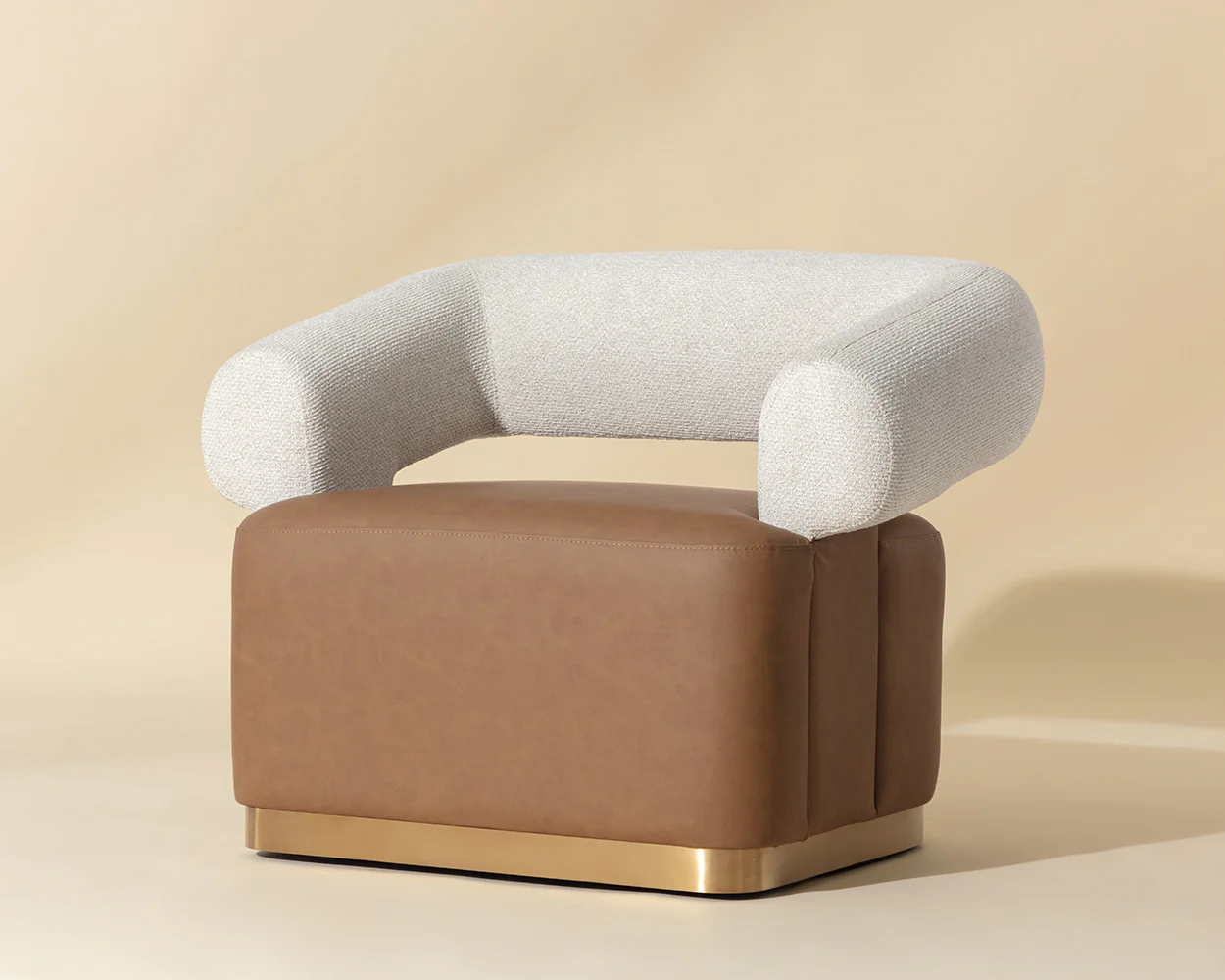 Aggie Swivel Lounge Chair – Cozy Accent Chair with 360° Swivel Base in Soft Velvet Fabric
