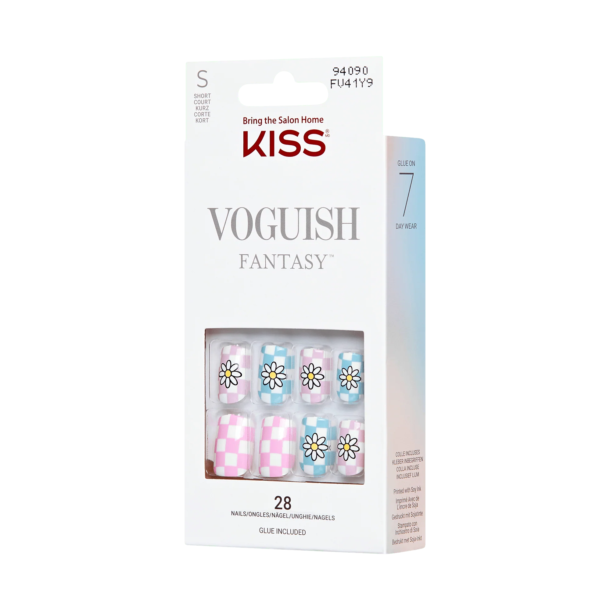 KISS Voguish Fantasy Press On Glue Nails - Nobody Better