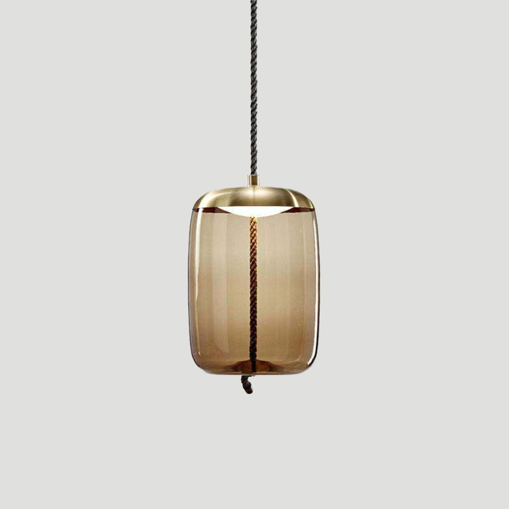 Modern Glass LED Dining Room Pendant Light