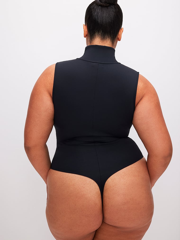 Good American Scuba Turtleneck Bodysuit