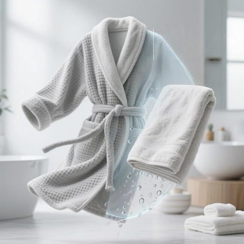 Men's Shawl Collar Bathrobe