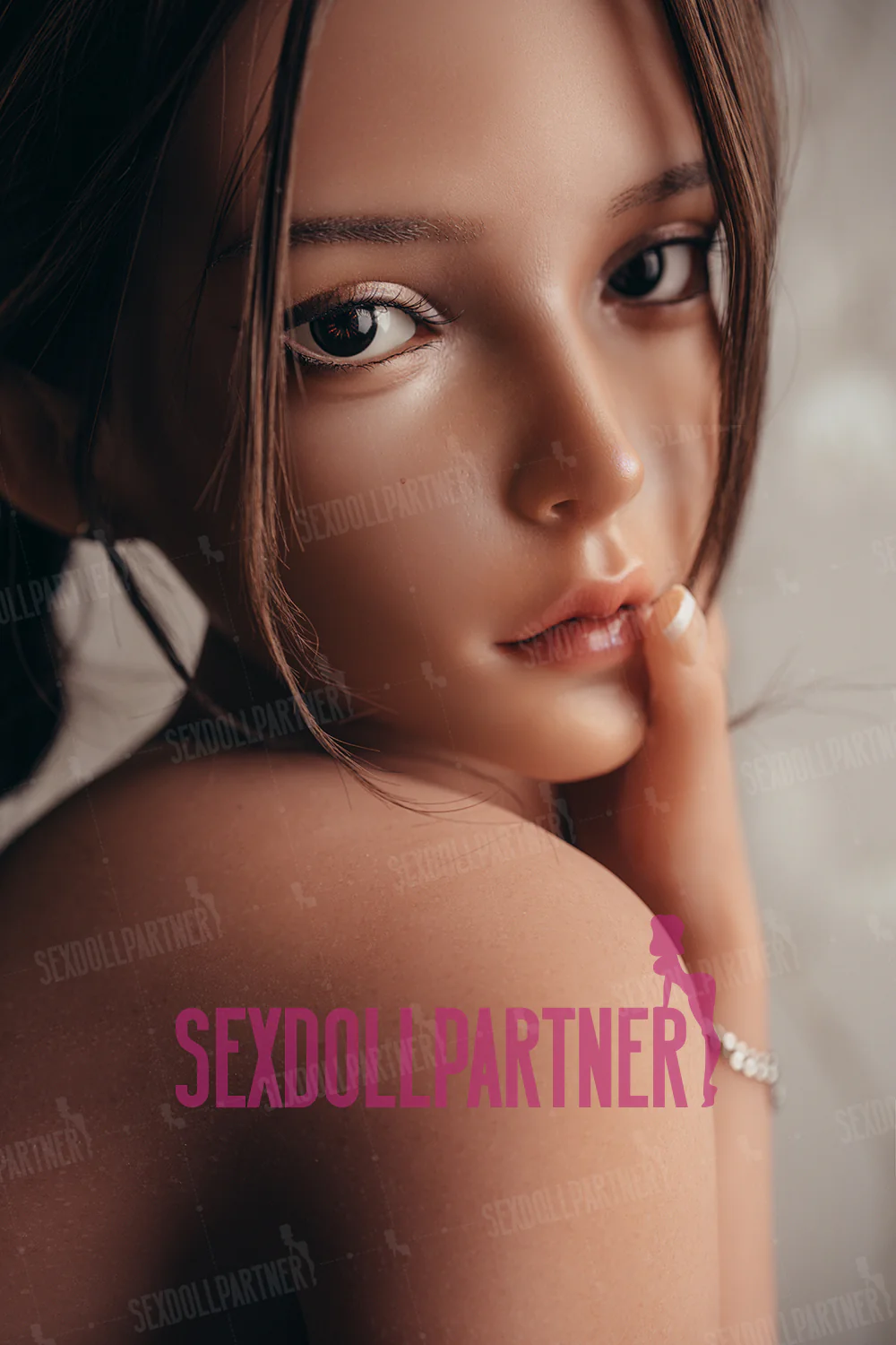 US Stock - YAMIEE Carlee Plus #K29 Silicone Head + TPE Body Tan Girl Sex Doll