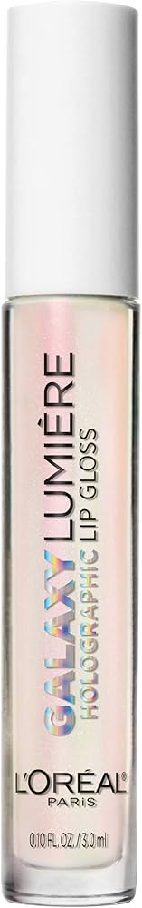 L'Oréal Paris Lumière Galaxy Holographic Lip Gloss - 01 Opal Light
