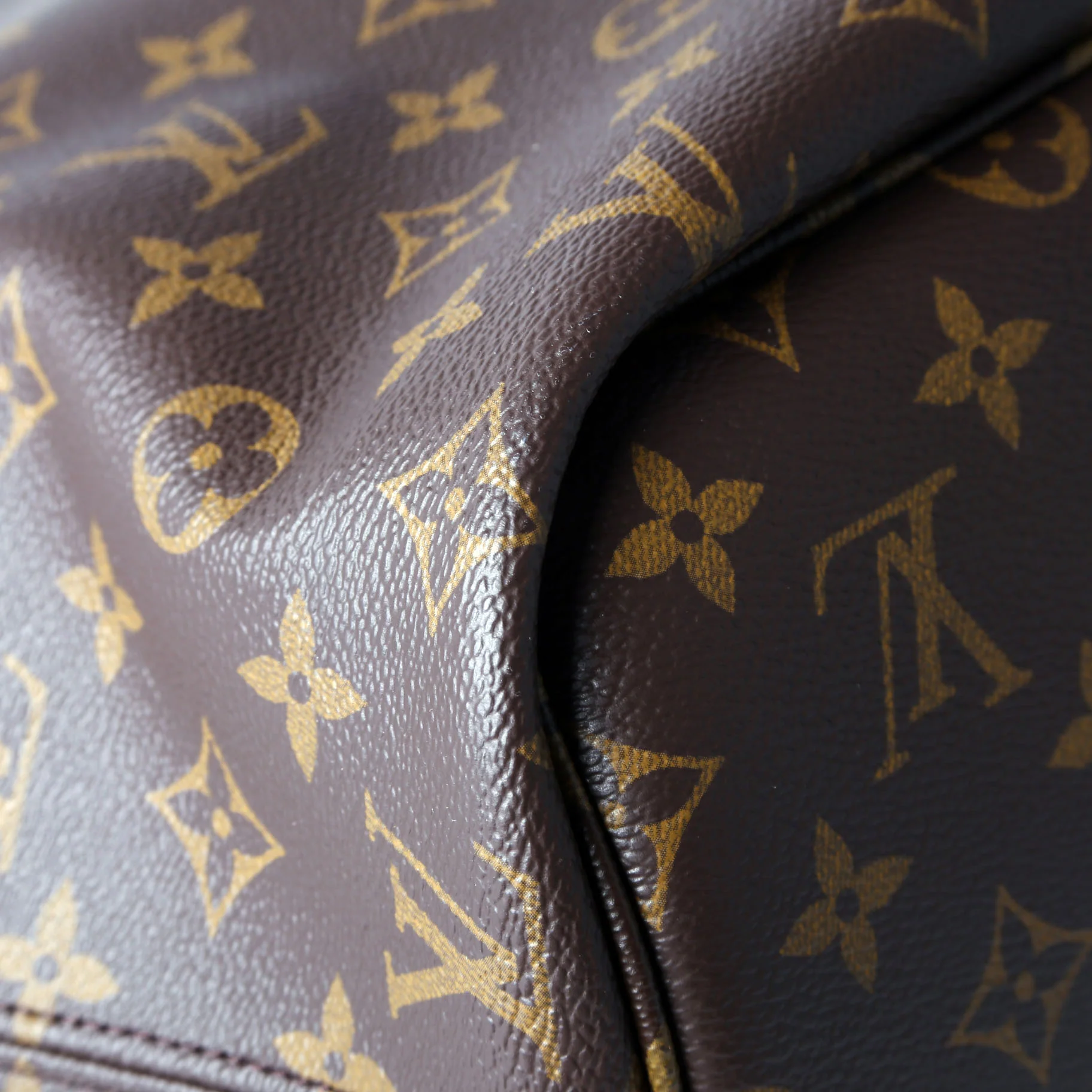 Neverfull MM Inside Out Leather/Monogram